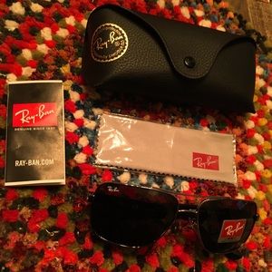 Ray-Ban 60mm chrome aviators